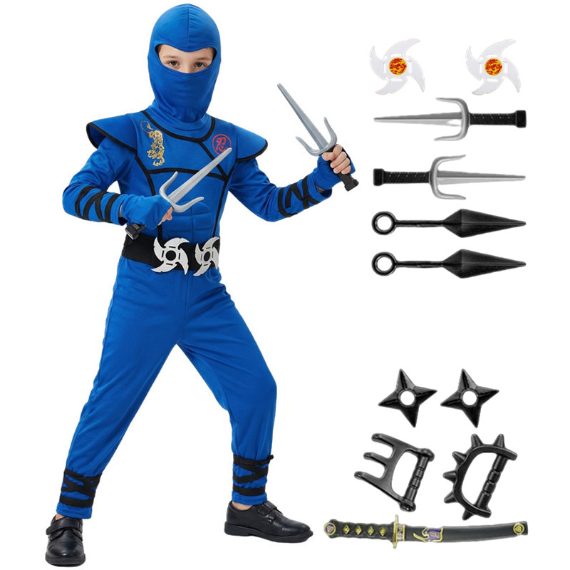 Party Games Children - Çocuklar için Siyah ve Mavi Ninja