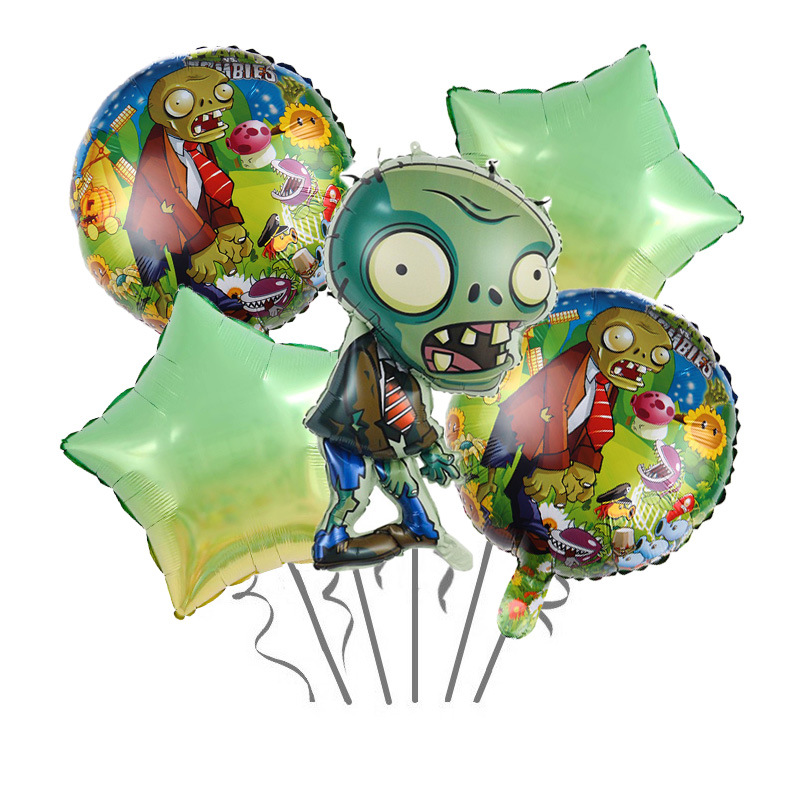 Zombie Party Games - Yeni Karikatür Sıcak Bitkiler Vs Zombiler