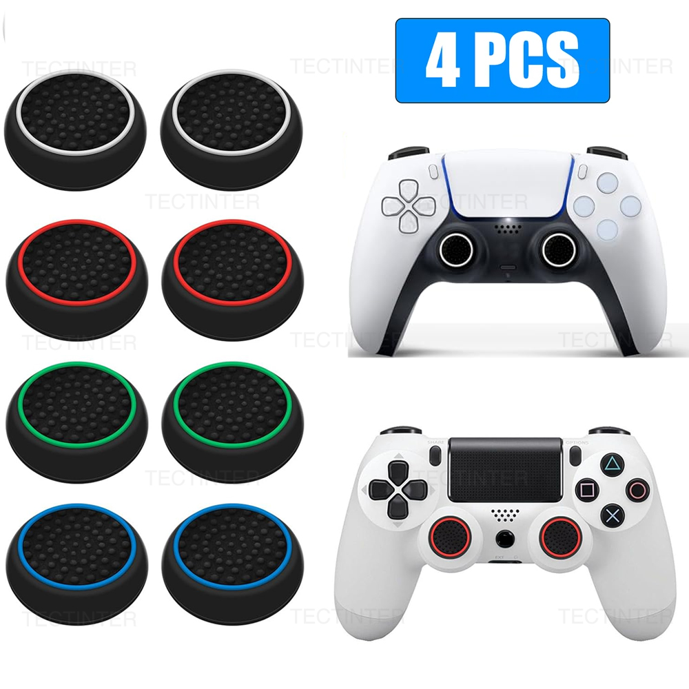 Party Games Ps3 - 4 adet silikon Analog ThumbStick kavrama
