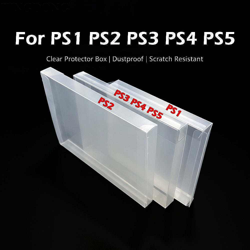 Party Games Ps3 - 1-10 Adet Şeffaf PET Oyun Koruyucu