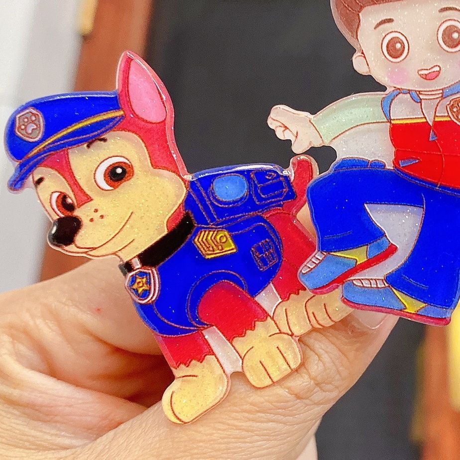 Party Games Children - Şık Sevimli Karikatür Paw Patrol Akrilik