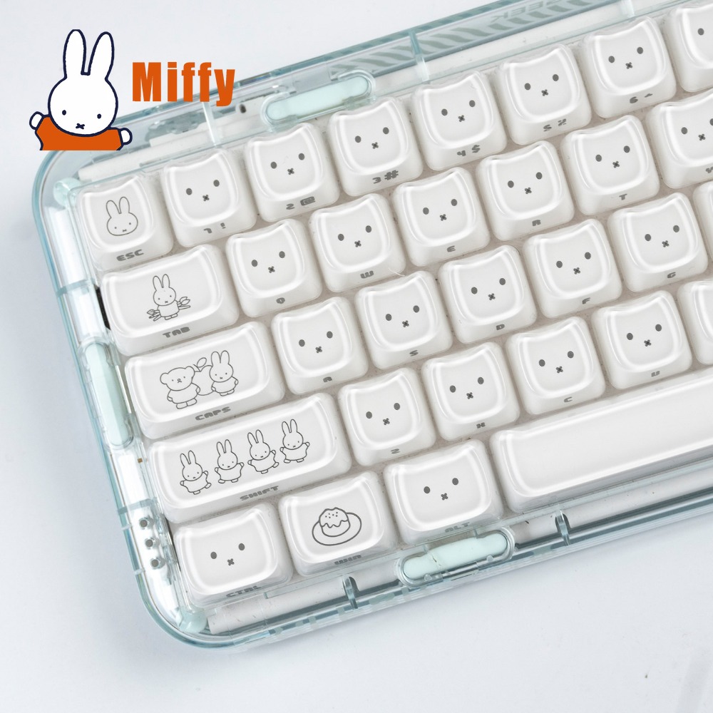 Kawaii Miffy Keycaps Sevimli T - Party Games Pc incelemesi ve fiyatı
