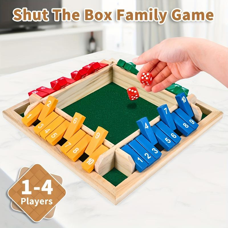 Kutu Oyunu Ahşap Zar Dört Tara - Party Games For 7 People incelemesi ve fiyatı