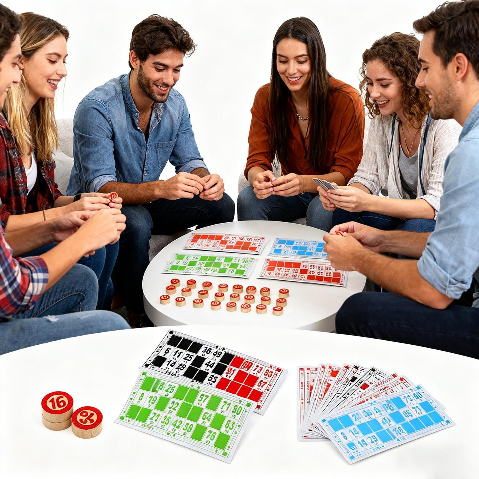 Vintage Ahşap Bingo Oyun Seti  - Party Games Easy incelemesi ve fiyatı