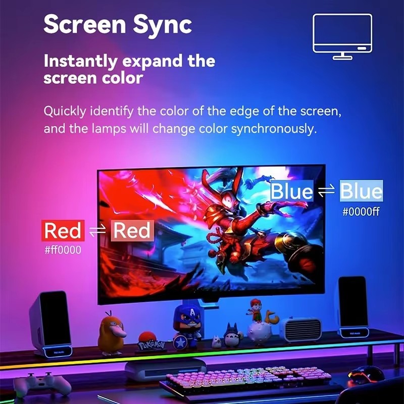 RGB Oyun Işıkları Şerit Monitö - Party Games Pc incelemesi ve fiyatı