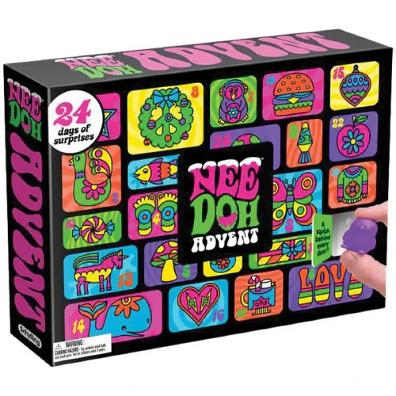 2026 NeeDoh Advent Takvimi 3D  - Party Games New Year incelemesi ve fiyatı